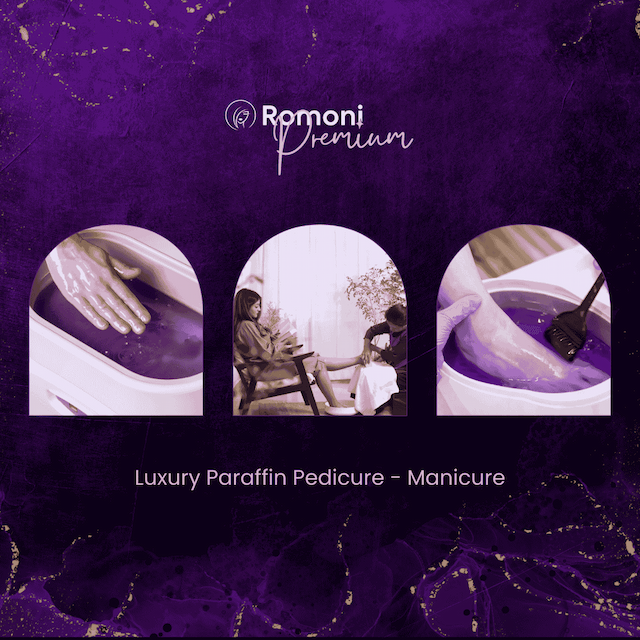 Luxury Paraffin Pedicure and Manicure